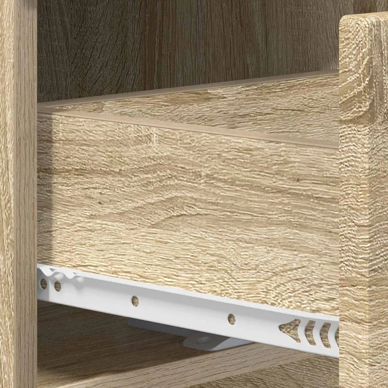 TV Stand 60 x 34.5 x 40 cm Sonoma Oak Engineered Wood