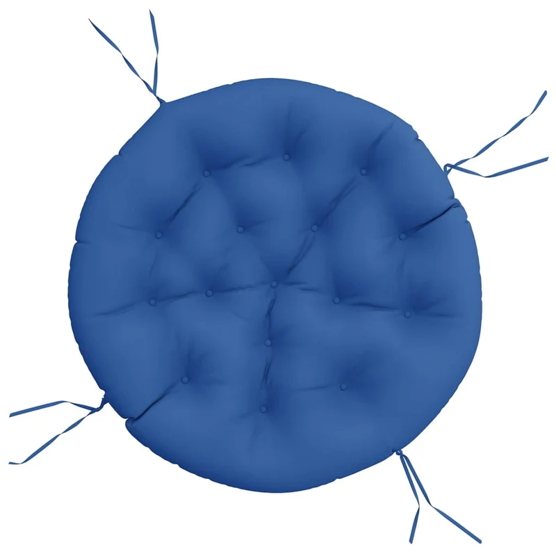 Round Cushion Royal Blue Ø 100 x11 cm Oxford Fabric