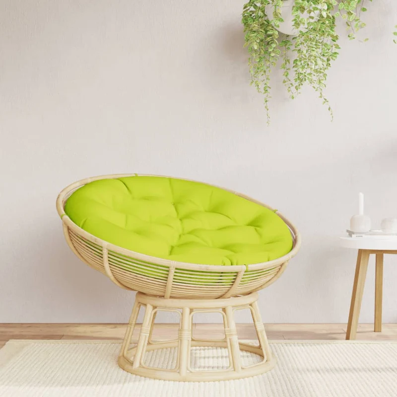 Round Cushion Bright Green Ø 100 x11 cm Oxford Fabric