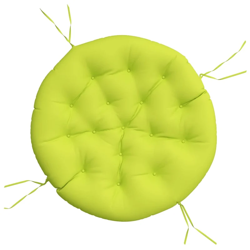 Round Cushion Bright Green Ø 100 x11 cm Oxford Fabric