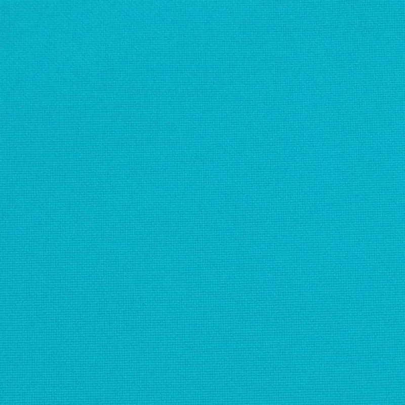 Round Cushion Turquoise Ø 100 x11 cm Oxford Fabric