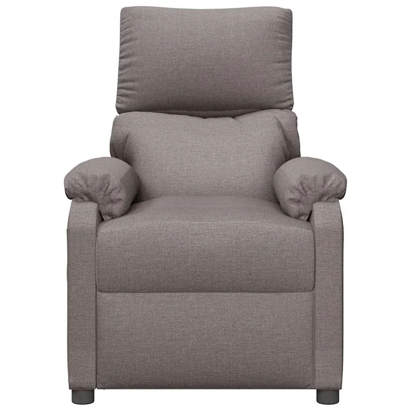 Massage Chair Taupe Fabric