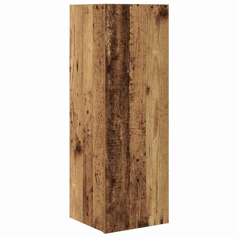 TV Cabinet Set 6 pcs Old Wood Engineered Wood