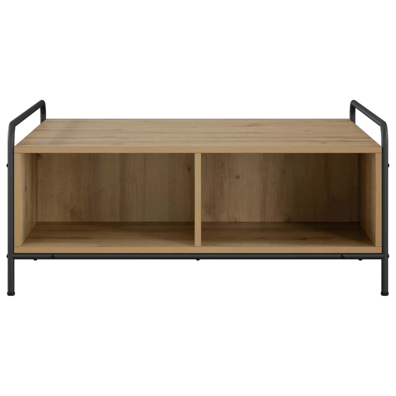 Coffee Table Artisan Oak 90 x 90 x 41 cm Engineered Wood