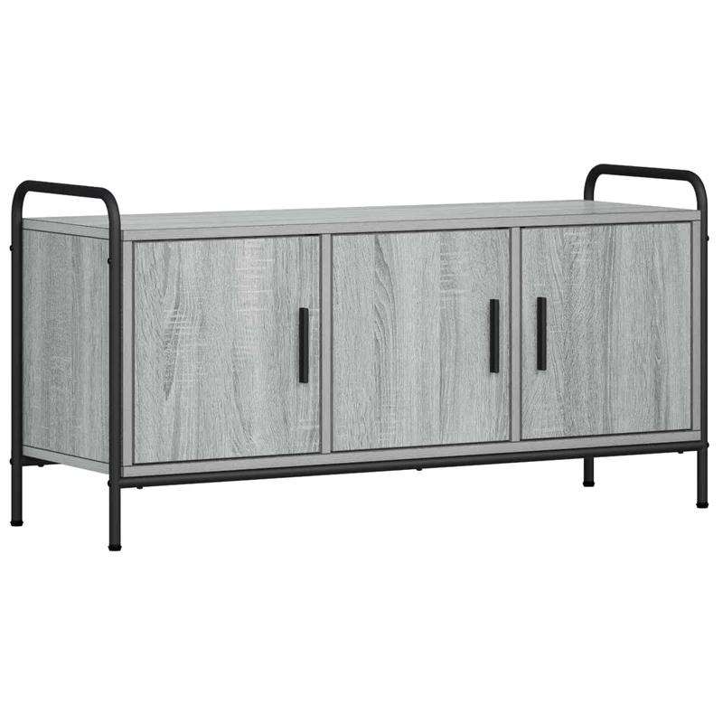TV Cabinet 99 x 33 x 50 cm Grey Sonoma Engineered Wood