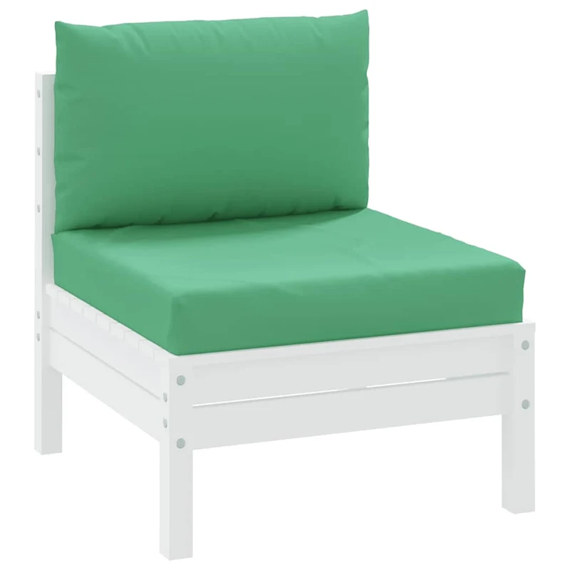 Pallet Cushions 2 pcs Green Oxford Fabric