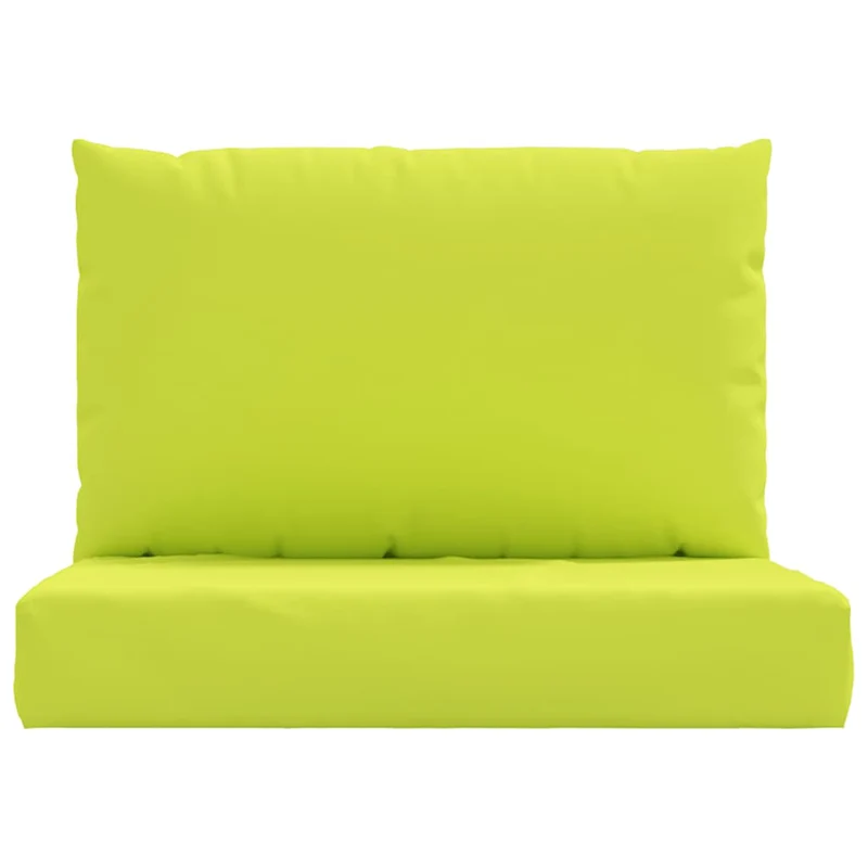 Pallet Cushions 2 pcs Bright Green Oxford Fabric