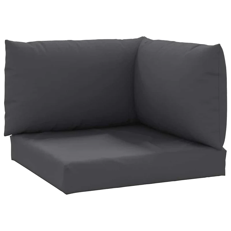 Pallet Cushions 3 pcs Anthracite Oxford Fabric