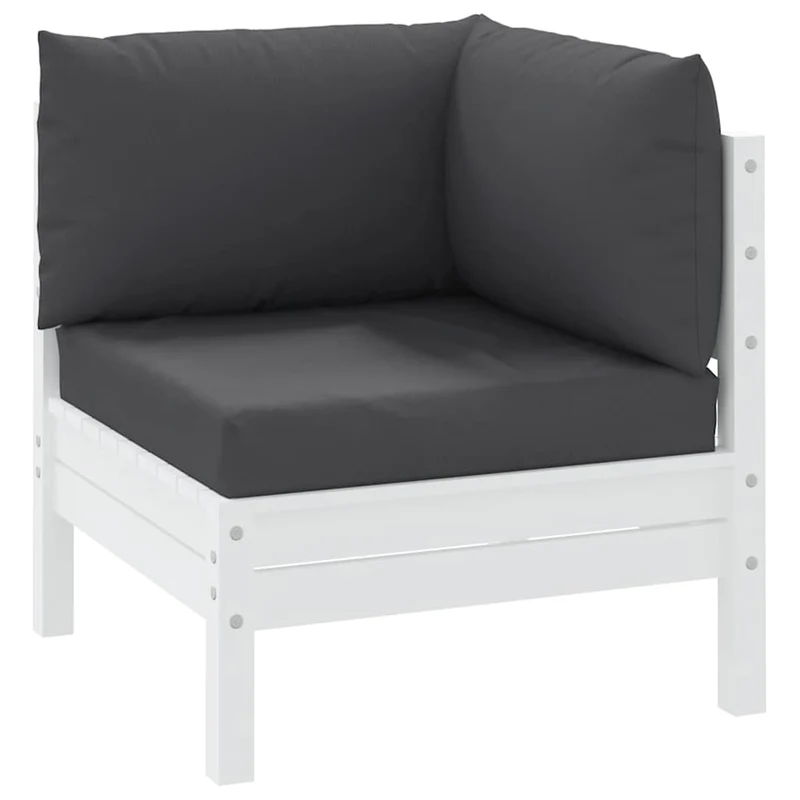 Pallet Cushions 3 pcs Anthracite Oxford Fabric