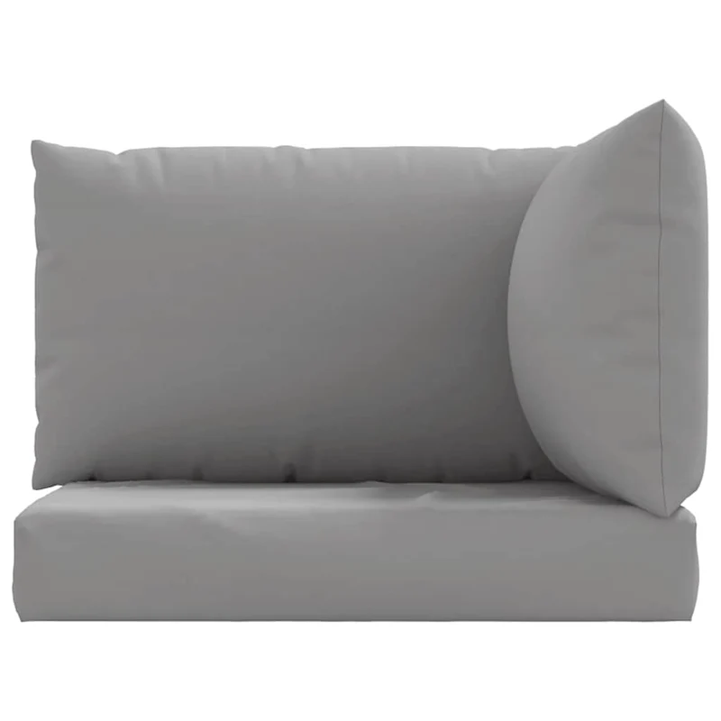 Pallet Cushions 3 pcs Grey Oxford Fabric