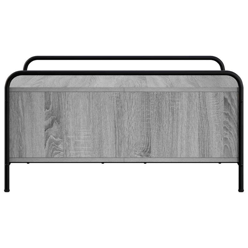 Coffee Table Grey Sonoma 80 x 80 x 41 cm Engineered Wood