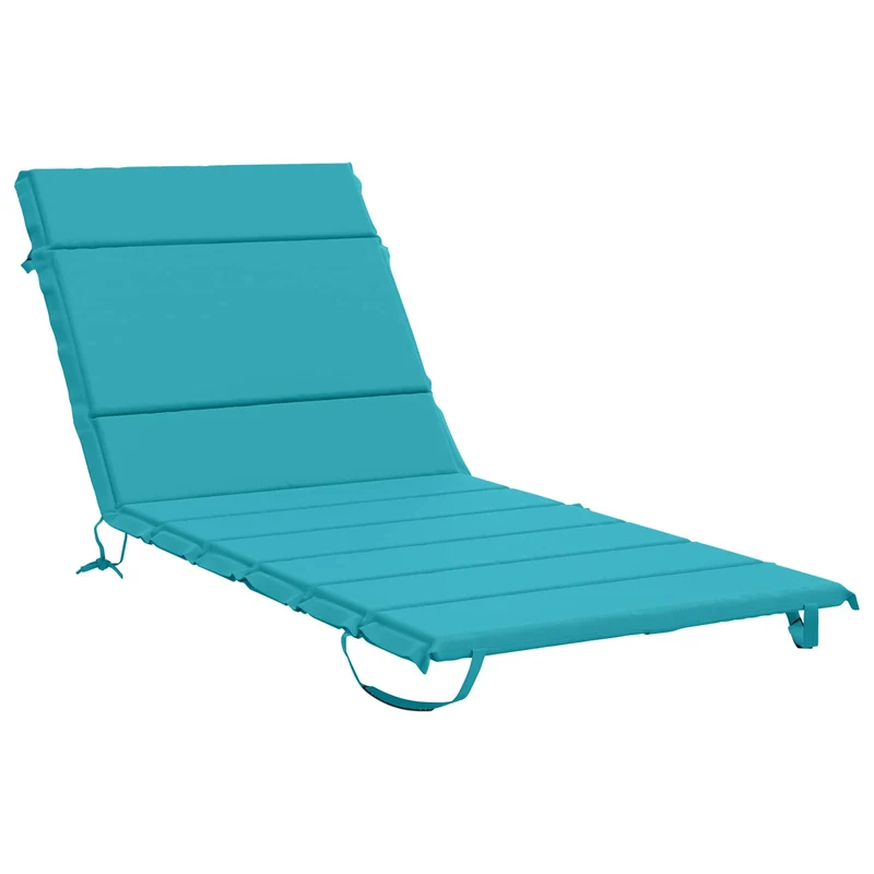 Sunlounger Cushion GEMERT 100% Polyester Turquoise