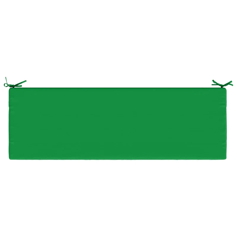 Bench Cushion SOEST 100% Polyester Green 140 x 50 x 5 cm