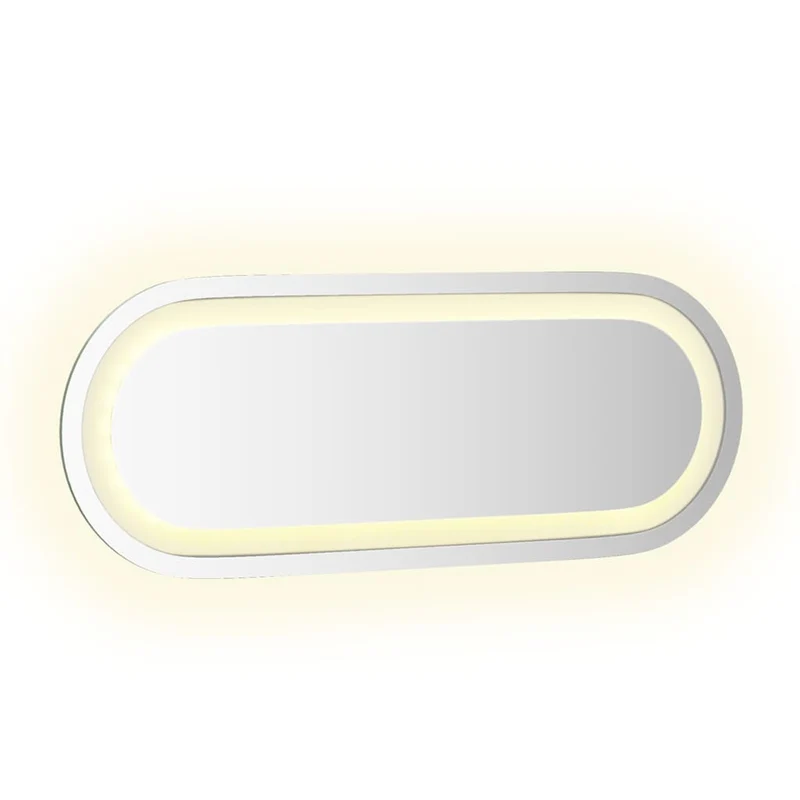 LED Bathroom Mirror 40x15 cm Oval
