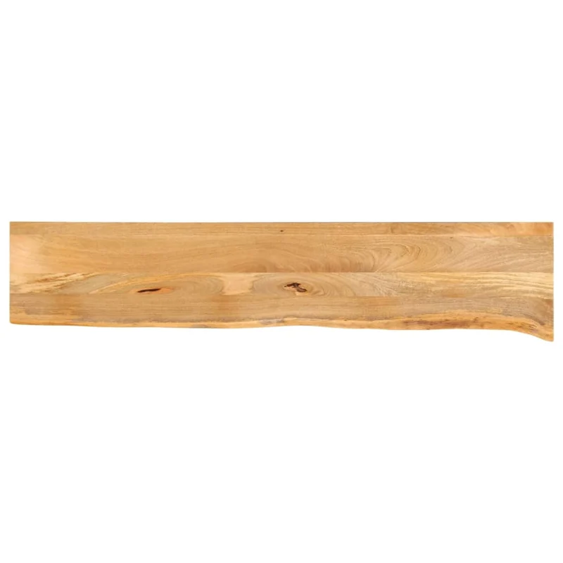 Table Top Live Edge 140x40x3,8 cm Solid Wood Mango