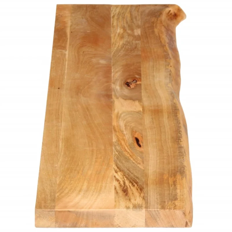 Table Top Live Edge 140x40x3,8 cm Solid Wood Mango