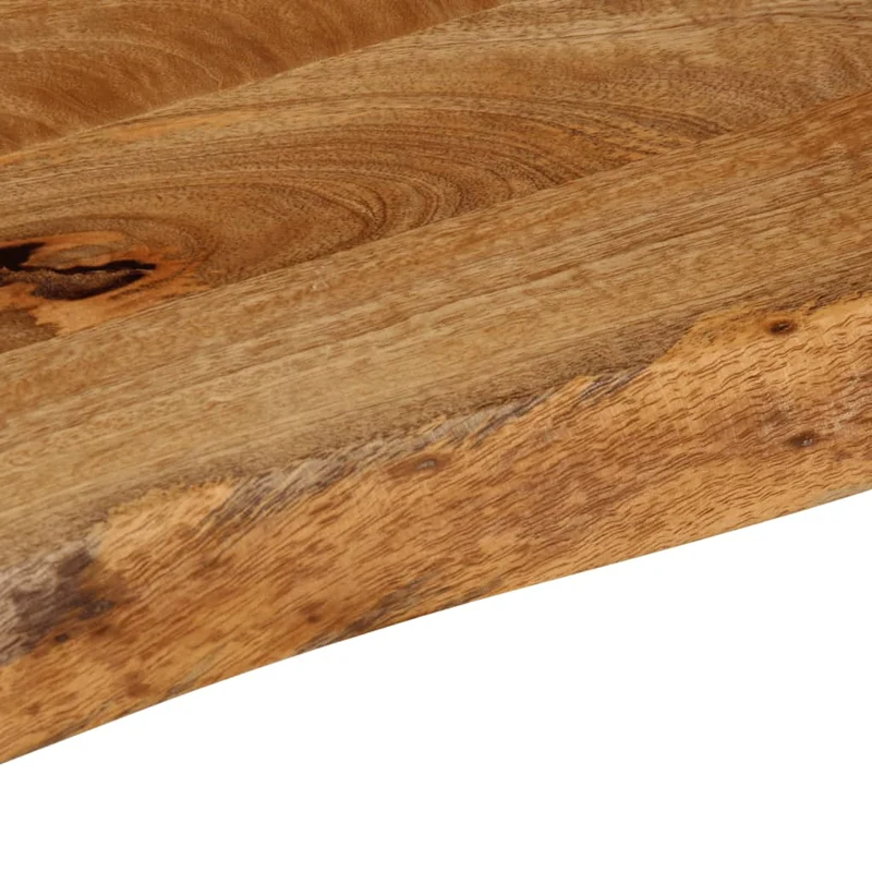 Table Top Live Edge 140x40x3,8 cm Solid Wood Mango