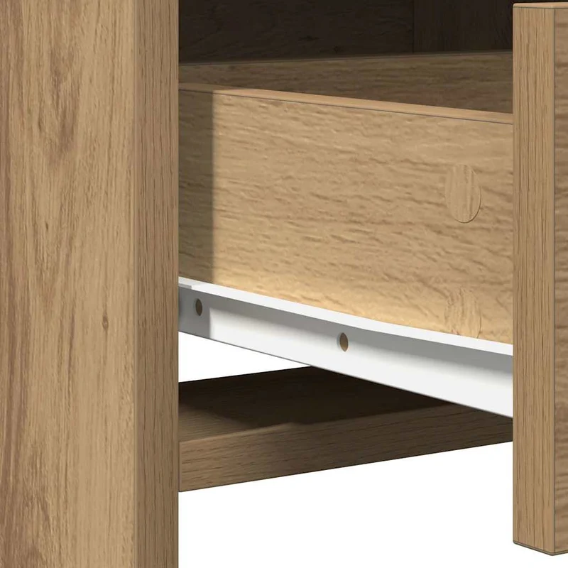 Dressing Table Set 3 pcs Artisan Oak Engineered Wood