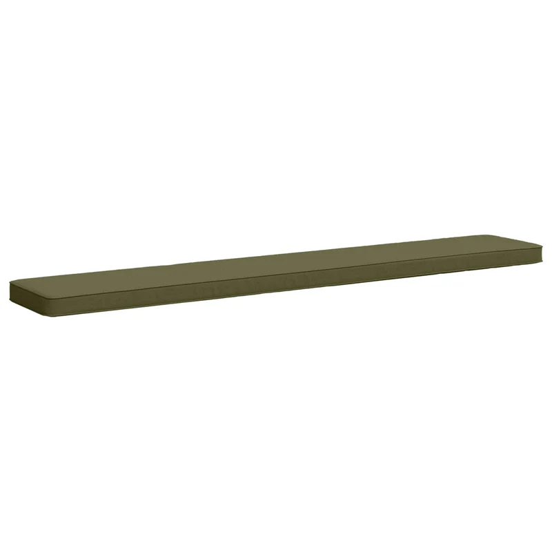 2-Piece Bench Cushions VUGHT 2 pcs 100% Polyester Olive Green