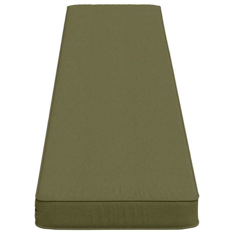 2-Piece Bench Cushions VUGHT 2 pcs 100% Polyester Olive Green