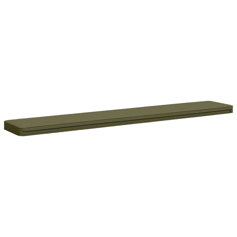 2-Piece Bench Cushions VUGHT 2 pcs 100% Polyester Olive Green