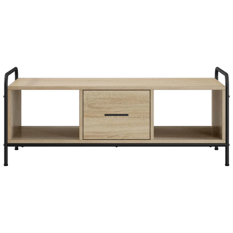 Coffee Table Sonoma Oak 99.5 x 49 x 41 cm Engineered Wood
