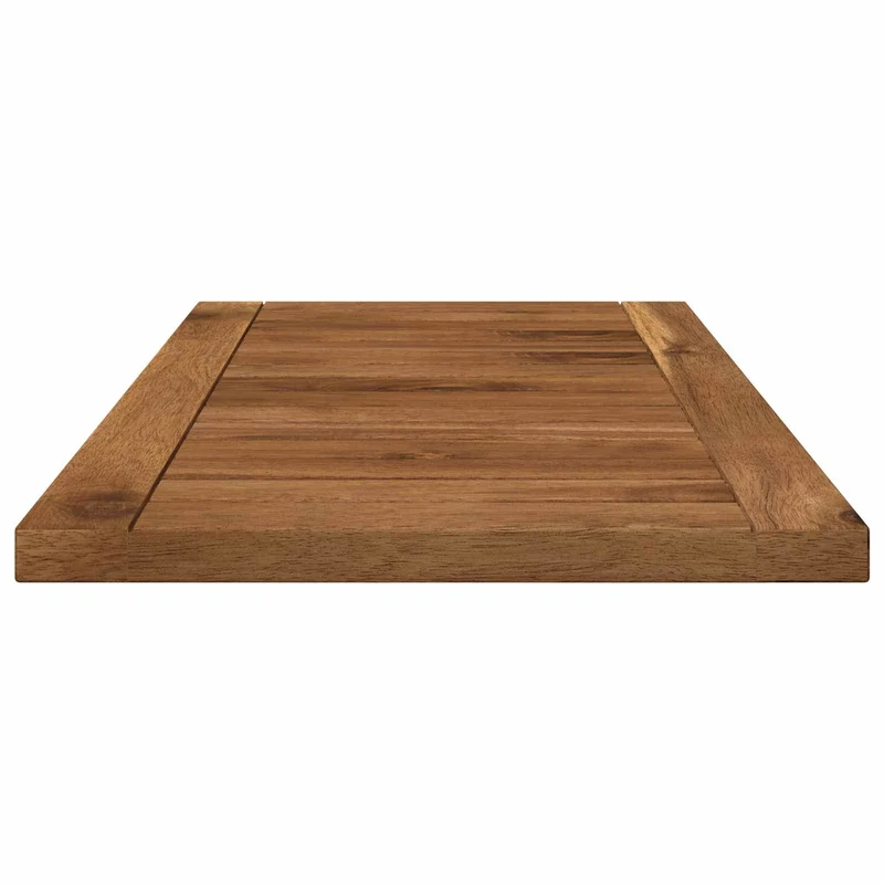 Table Top 60.5 x 30 x 2 cm Rectangular Solid Acacia Wood