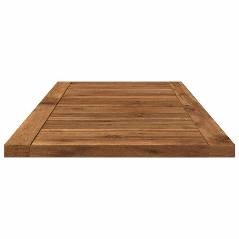 Table Top 80.5 x 35 x 2 cm Rectangular Solid Acacia Wood