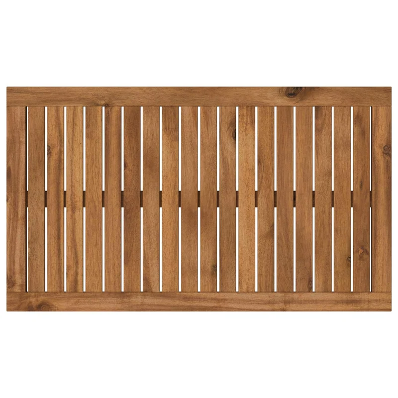 Table Top 80.5 x 47 x 2 cm Rectangular Solid Acacia Wood