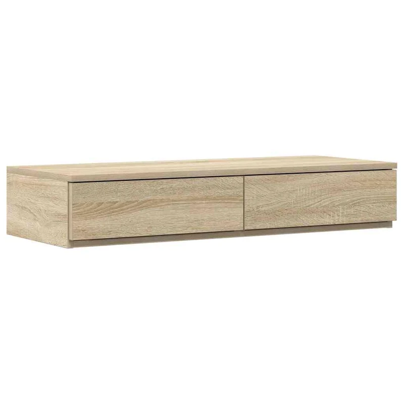 Bed Drawers Sonoma Oak 80 x 36.5 x 16.5 cm Engineered Wood