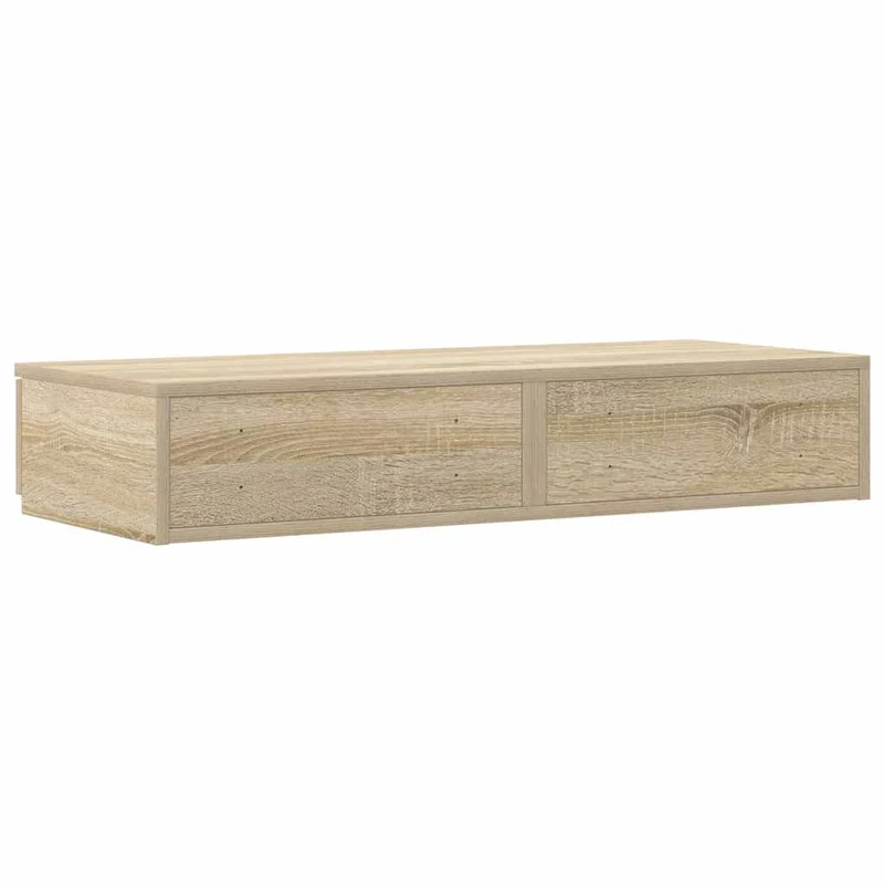 Bed Drawers Sonoma Oak 80 x 36.5 x 16.5 cm Engineered Wood