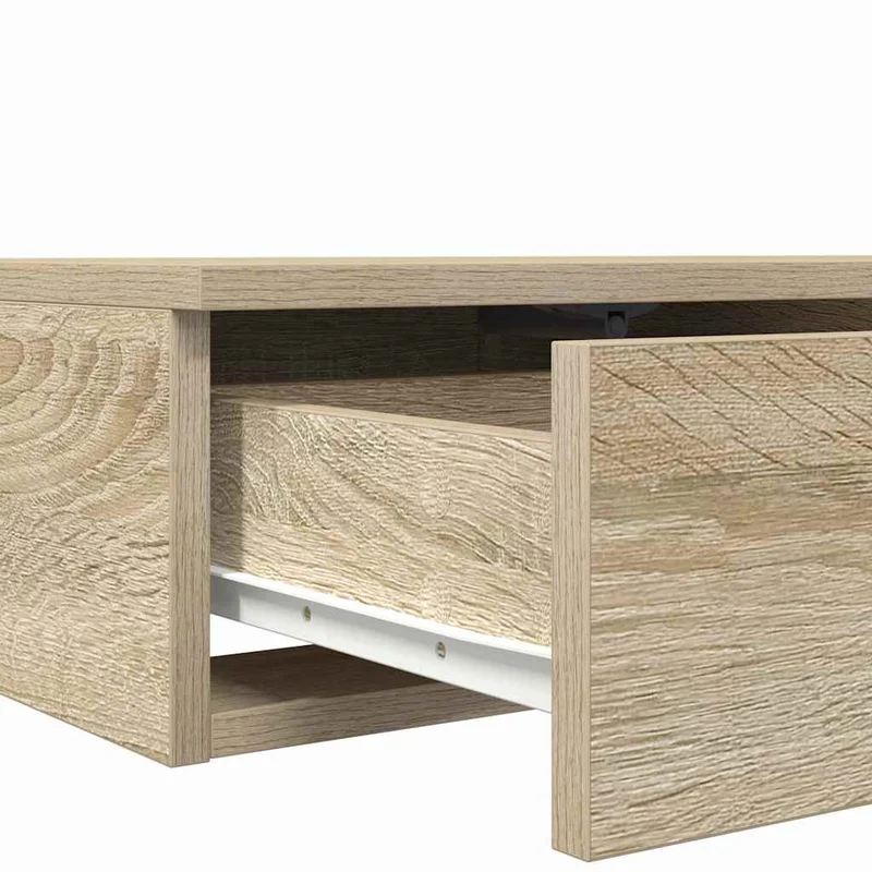 Bed Drawers Sonoma Oak 80 x 36.5 x 16.5 cm Engineered Wood