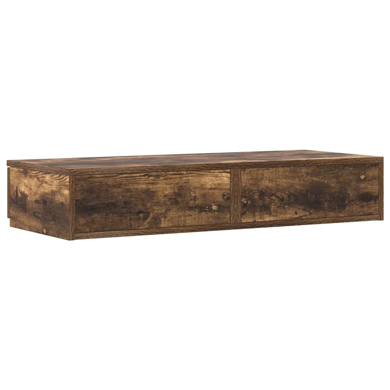 Bed Drawers Smoked Oak 80 x 36.5 x 16.5 cm Engineered Wood