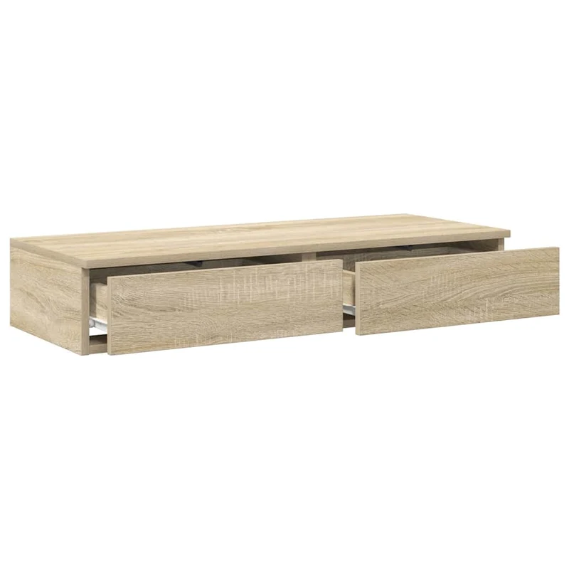 Bed Drawers Sonoma Oak 90 x 36.5 x 16.5 cm Engineered Wood