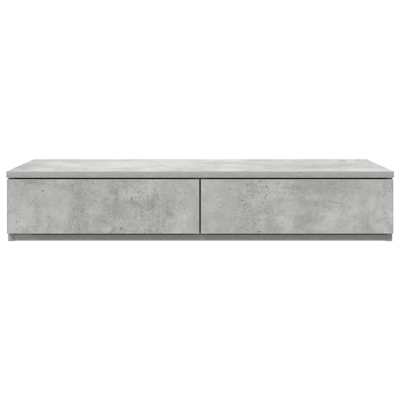 Bed Drawers Concrete Grey 90 x 36.5 x 16.5 cm Engineered Wood