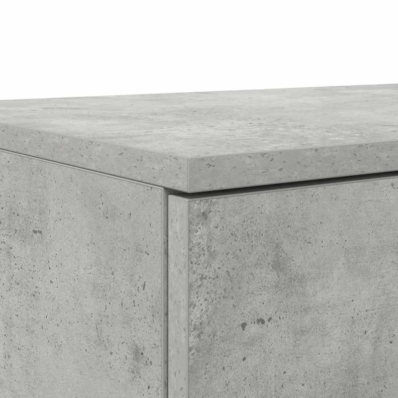 Bed Drawers Concrete Grey 90 x 36.5 x 16.5 cm Engineered Wood