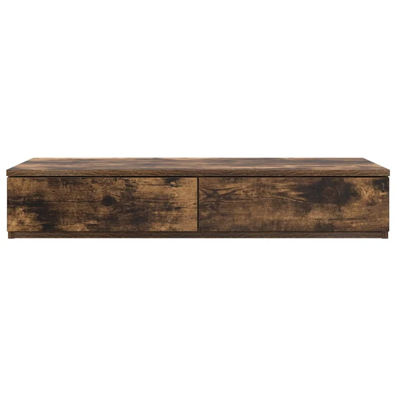 Bed Drawers Smoked Oak 90 x 36.5 x 16.5 cm Engineered Wood