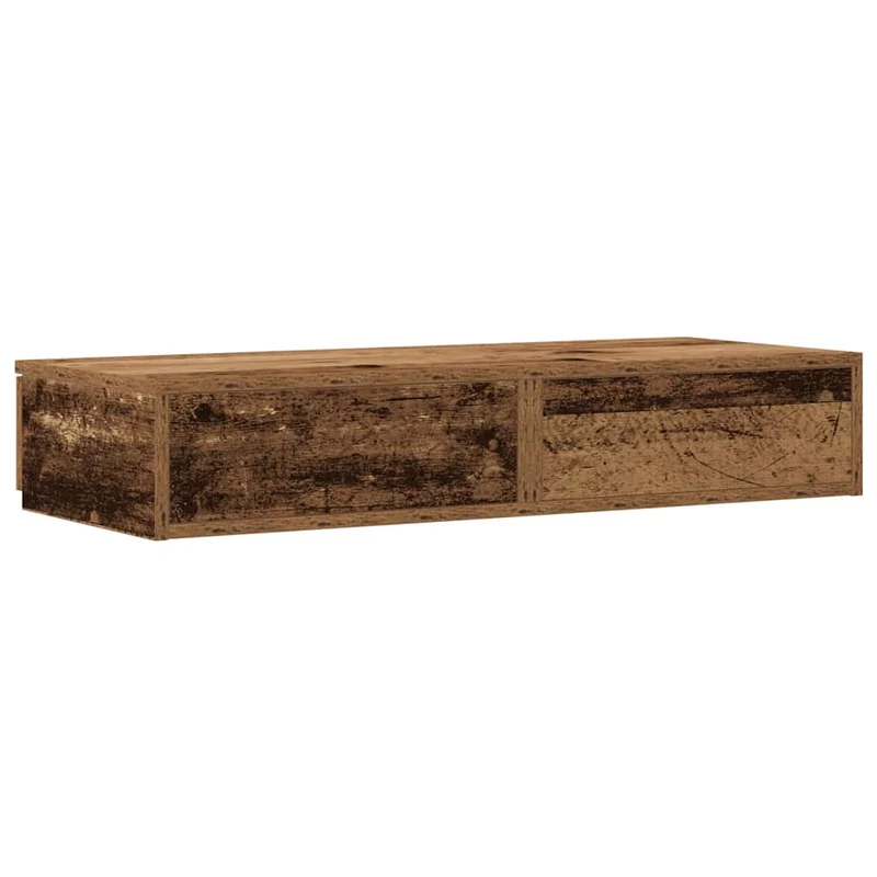 Bed Drawers Old Wood 90 x 36.5 x 16.5 cm Engineered Wood