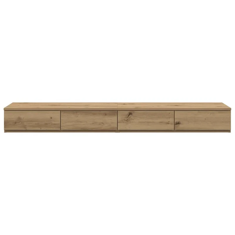 Bed Drawers Artisan Oak 140 x 36.5 x 16.5 cm Engineered Wood