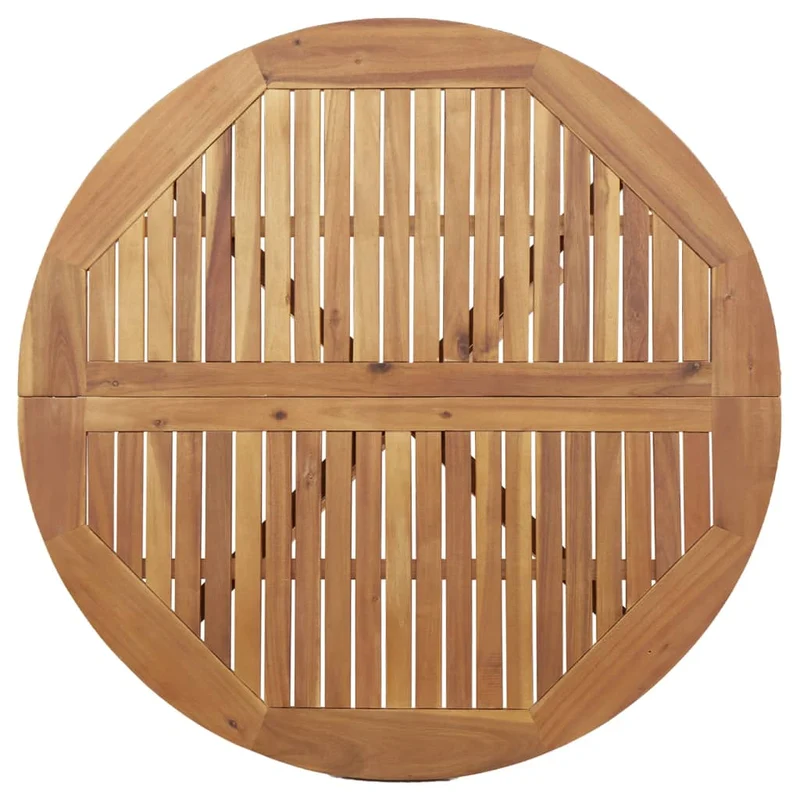 Garden Table Round Ø110x75 cm Solid Wood Acacia