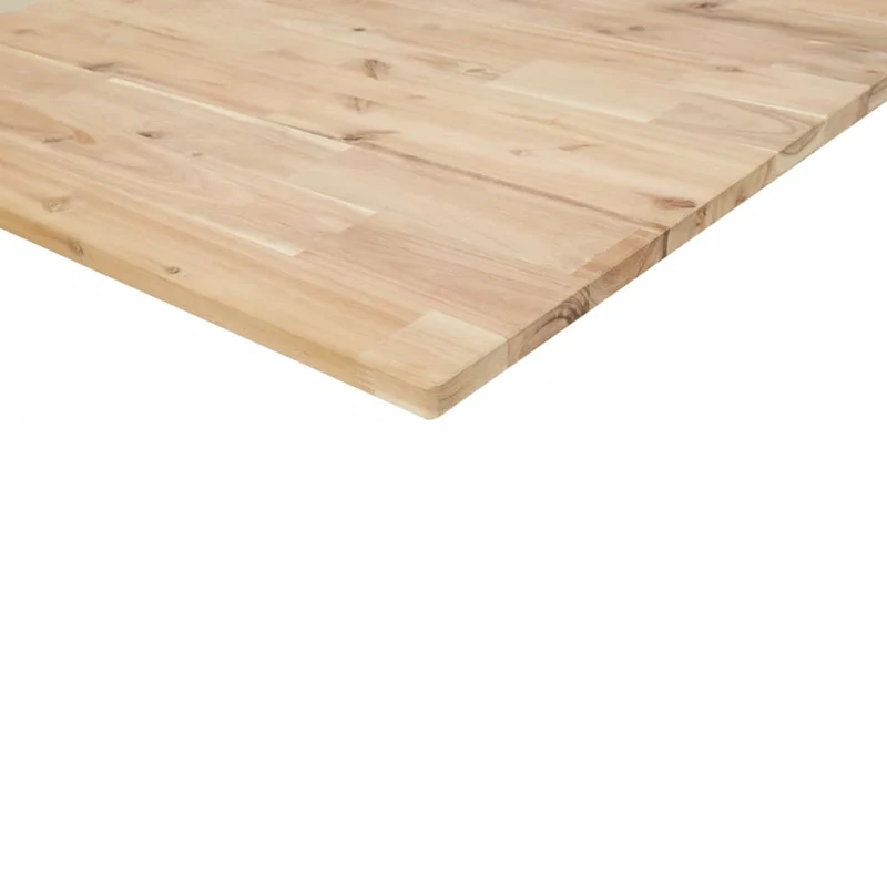 Table Top 160x30x2 cm Rectangular Solid Wood Acacia