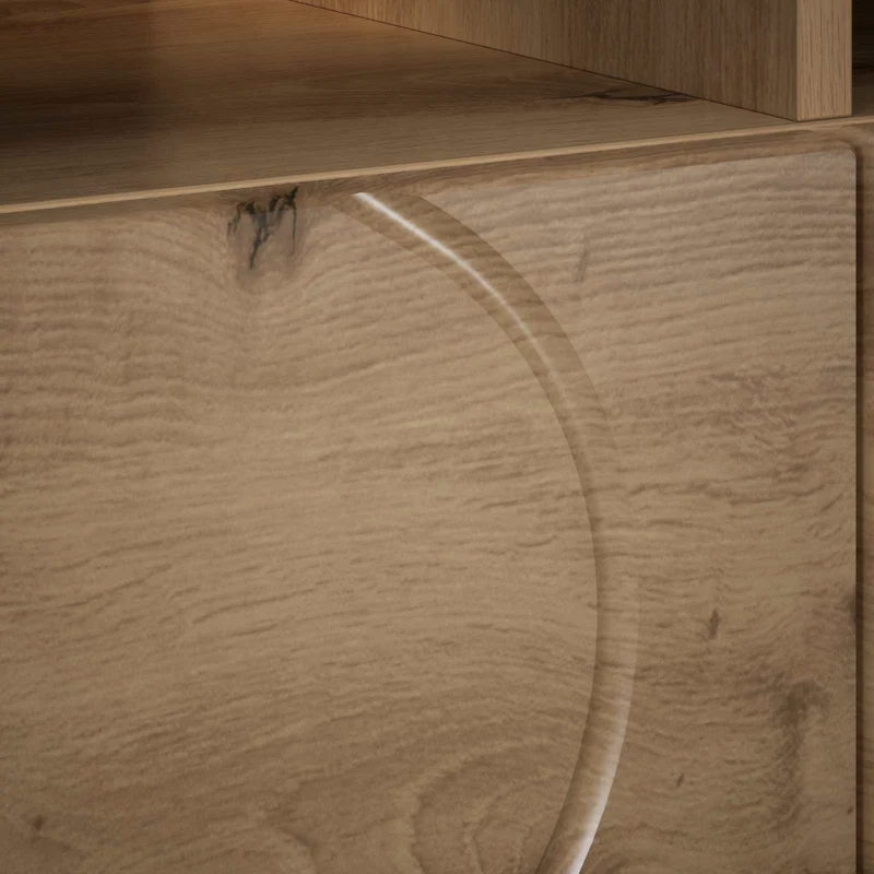TV Stand 60 x 34.5 x 40 cm Artisan Oak Engineered Wood