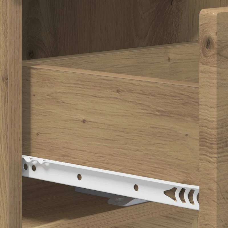 TV Stand 60 x 34.5 x 40 cm Artisan Oak Engineered Wood