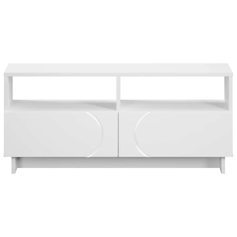 TV Stand 90 x 34.5 x 40 cm White Engineered Wood