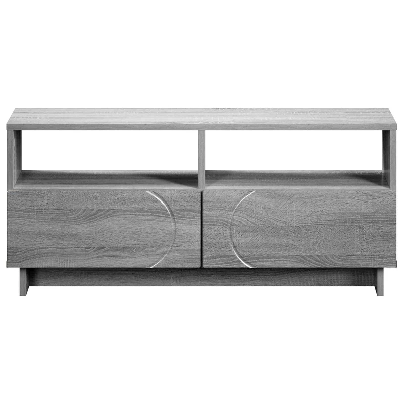 TV Stand 90 x 34.5 x 40 cm Grey Sonoma Engineered Wood