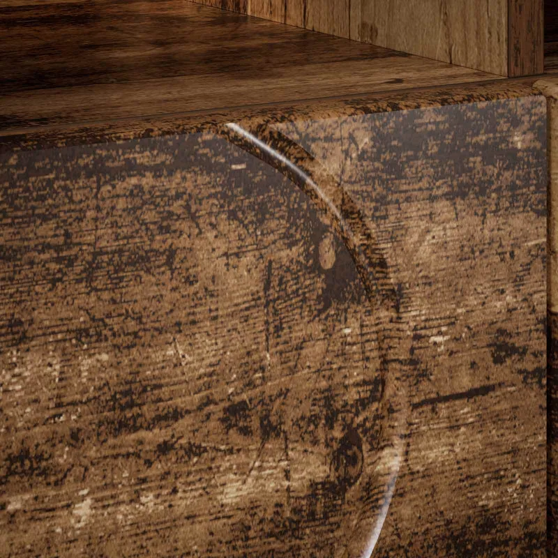 TV Stand 90 x 34.5 x 40 cm Old Wood Engineered Wood