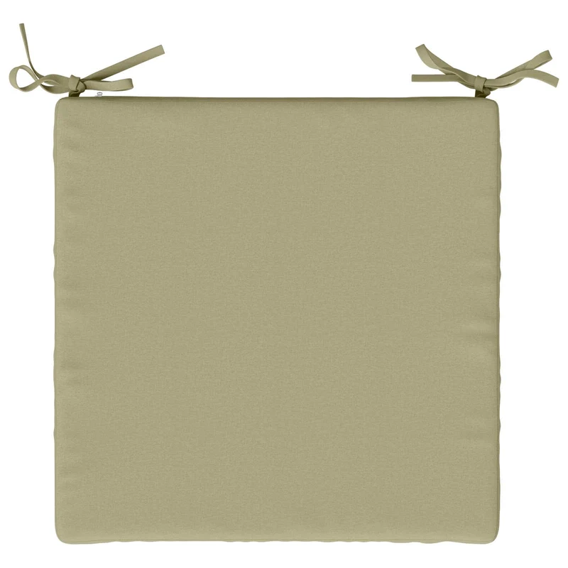 Seat Cushions SOEST 4 pcs 100% Polyester Light Green