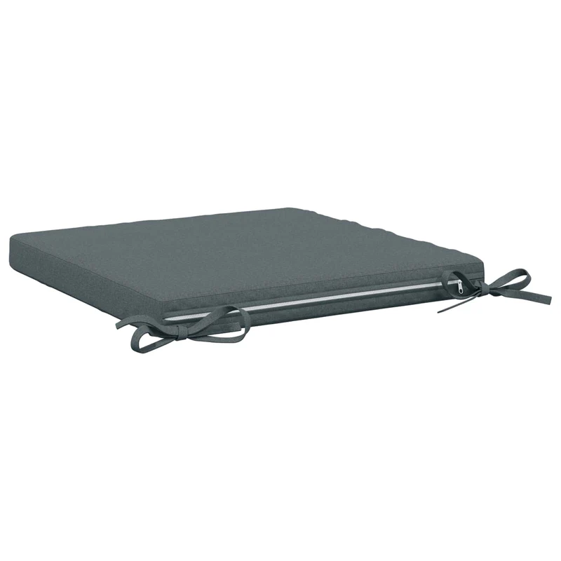 Seat Cushions SOEST 4 pcs 100% Polyester Blue 40 x 40 x 5 cm