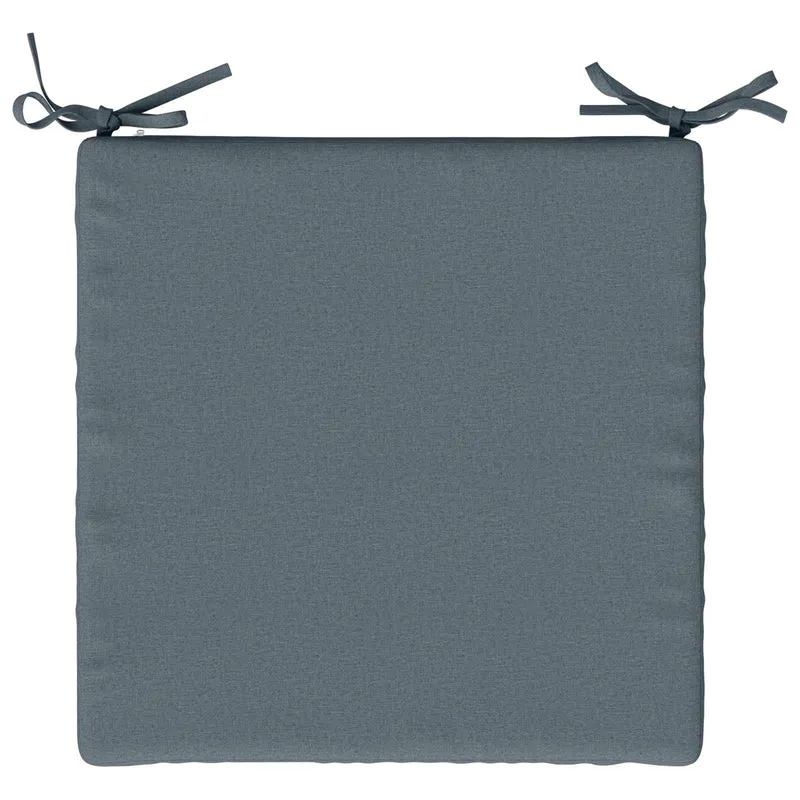 Seat Cushions SOEST 4 pcs 100% Polyester Blue 40 x 40 x 5 cm