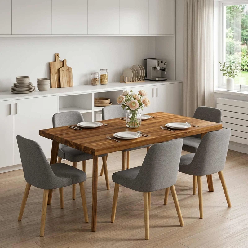 Rectangular Table Top 80 x 60 x 3.2 cm Rectangular